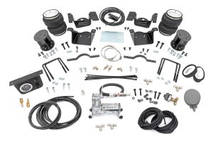 GMC Sierra 3500 HD Air Spring Kit - Rear - Rough Country - 7.5 Inch Lift Kit w/compressor - '11-'19